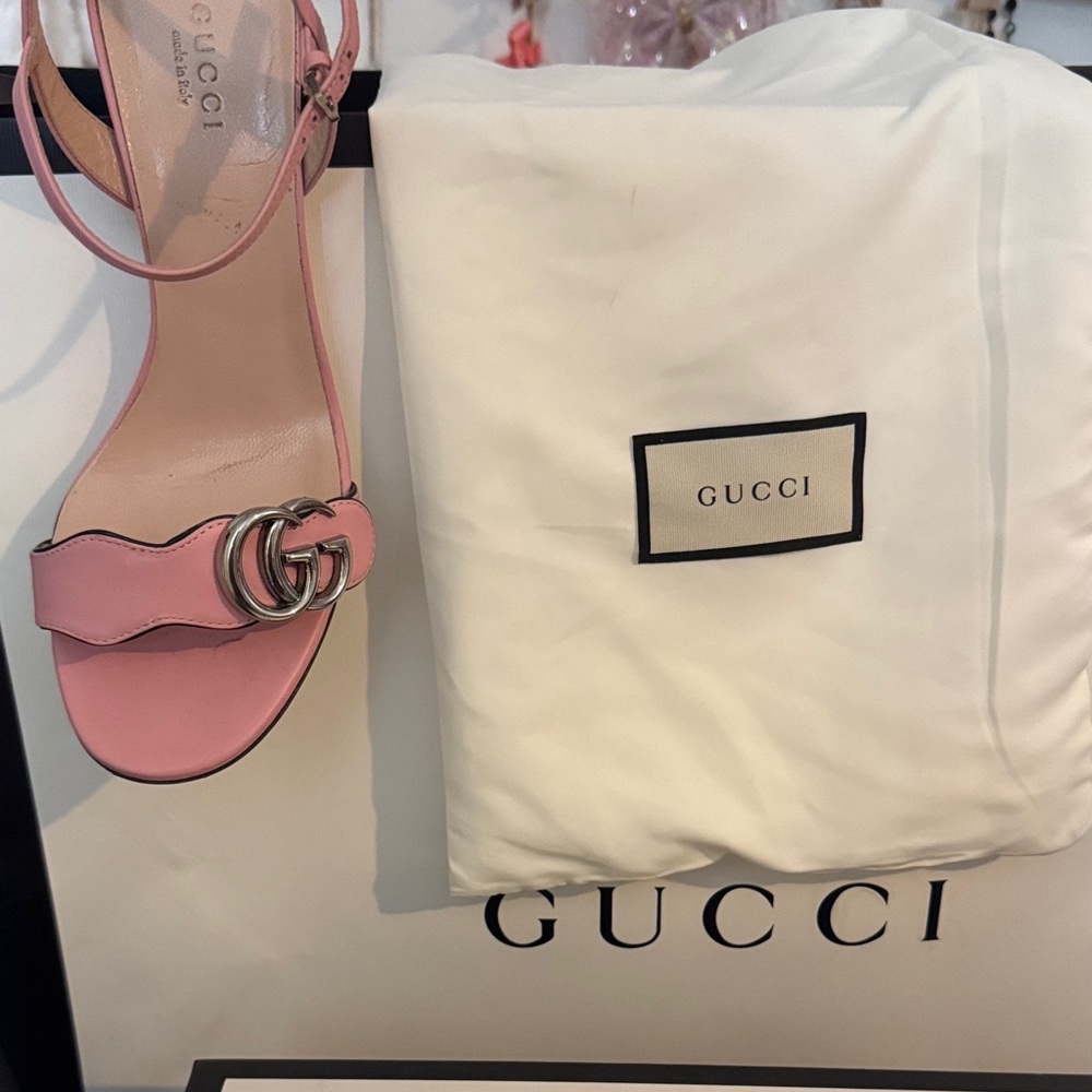 Pink GUCCI sandal - Picture 4 of 4
